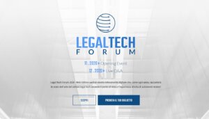Lex IBC al Legal Tech Forum 2020