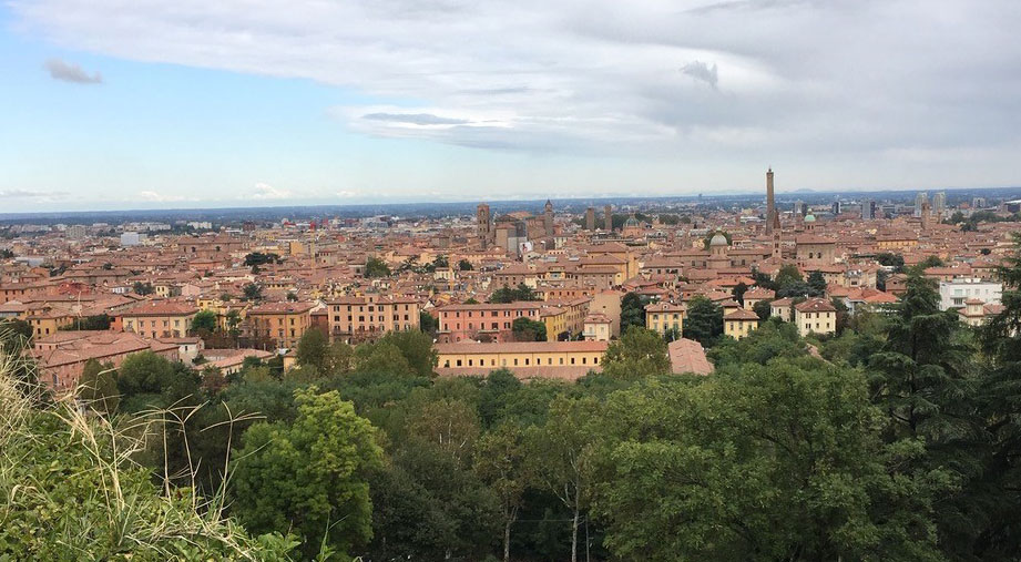 Vista su Bologna